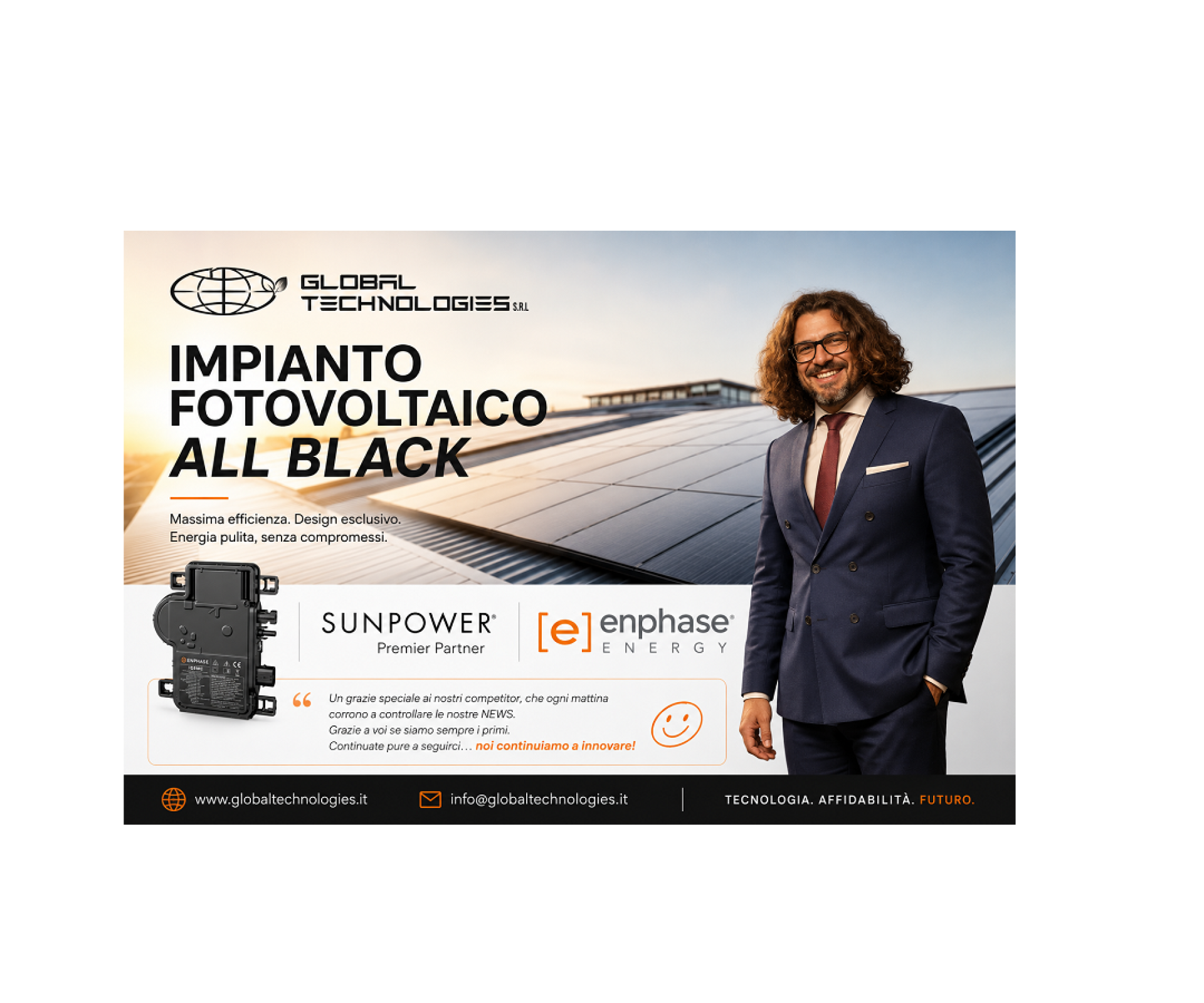⚡ GLOBAL TECHNOLOGIES S.R.L. – L’energia del futuro è già qui.